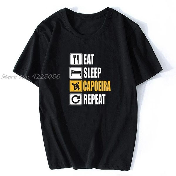 fashion eat sleep capoeira repeat graphic t shirt classic women tshirt print men cotton tees streetwear men's t-shirts, White;black
fashion eat sleep capoeira repeat graphic t shirt classic women tshirt print men cotton tees streetwear men's t-shirts, White;black