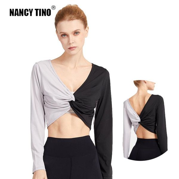 yoga outfits nancy tino double-sided fitness long-sleeved women twisted breathable slim back sports outdoor workout running clothes, White;red
yoga outfits nancy tino double-sided fitness long-sleeved women twisted breathable slim back sports outdoor workout running clothes, White;red