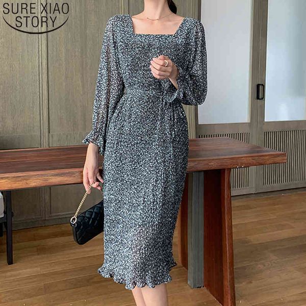 elegant women chiffon dot print a-line high waist pleated dress with belt autumn french square collar vestidos 11183 210417, Black;gray
elegant women chiffon dot print a-line high waist pleated dress with belt autumn french square collar vestidos 11183 210417, Black;gray