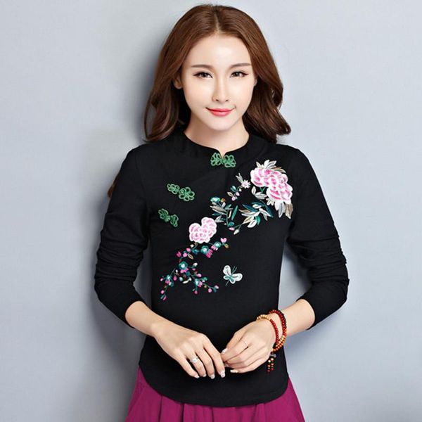 women's t-shirt spring autumn women t shirt embroidery blusas long sleeve 5xl plus size quality body tee female cotton clothes, White
women's t-shirt spring autumn women t shirt embroidery blusas long sleeve 5xl plus size quality body tee female cotton clothes, White