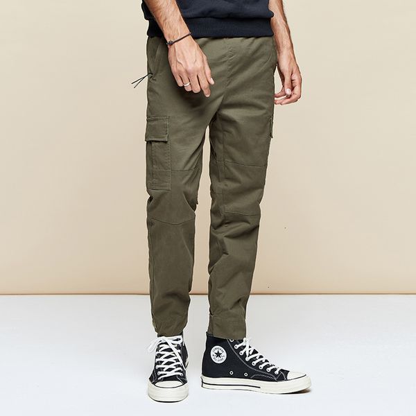 men's pants kuegou autumn cotton army green cargo men casual streetwear hip hop joggers for tactical trousers long 2992 dmrt, Black
men's pants kuegou autumn cotton army green cargo men casual streetwear hip hop joggers for tactical trousers long 2992 dmrt, Black