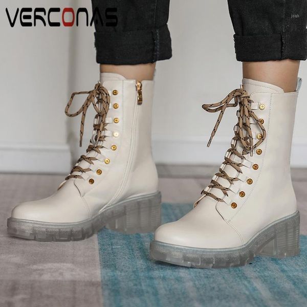 boots verconas fashion ankle for women genuine leather lace-up shoes woman high heels platforms casual1, Black
boots verconas fashion ankle for women genuine leather lace-up shoes woman high heels platforms casual1, Black