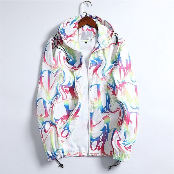 hooded windbreaker mens jackets fashion letter printing bomber zipper jacket red white black male casual streetwear hip hop outerwear coats, Black;brown
hooded windbreaker mens jackets fashion letter printing bomber zipper jacket red white black male casual streetwear hip hop outerwear coats, Black;brown