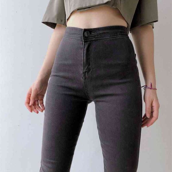 high waist skinny stretch jeans for women denim pants pencil elastic push up jeggings 210629, Blue
high waist skinny stretch jeans for women denim pants pencil elastic push up jeggings 210629, Blue