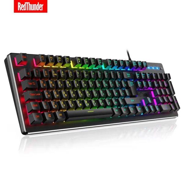 keyboards redthunder k800 wired gaming keyboard mechanical-feeling 25 keys anti-ghosting rgb backlight for pc russian spanish french is
keyboards redthunder k800 wired gaming keyboard mechanical-feeling 25 keys anti-ghosting rgb backlight for pc russian spanish french is