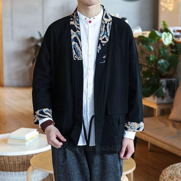 casual dresses japanese traditional costumes haori kimono men male yukata cardigan coat jacket autume cotton wave print special design fashi, Black;gray
casual dresses japanese traditional costumes haori kimono men male yukata cardigan coat jacket autume cotton wave print special design fashi, Black;gray