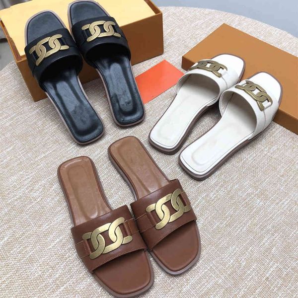 80% off store online 2021 luxury design summer outside women slippers genuine leather flat sandal metal buckle shoes size 35-40 high quality, Black
80% off store online 2021 luxury design summer outside women slippers genuine leather flat sandal metal buckle shoes size 35-40 high quality, Black