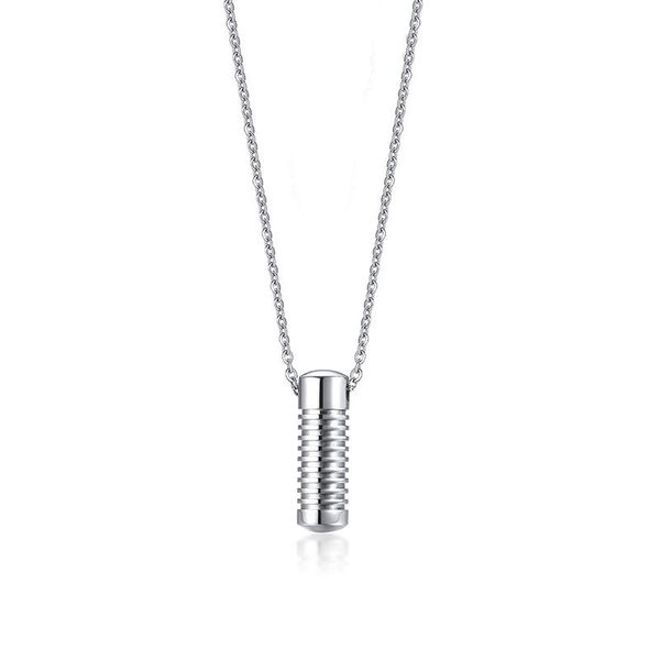 chains 2021 stainless steel threaded pet urn pendant can be opened european and american necklace suitable for women men, Silver
chains 2021 stainless steel threaded pet urn pendant can be opened european and american necklace suitable for women men, Silver
