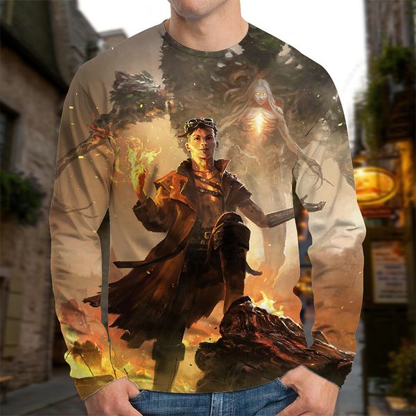 men's european and dune flame print 3d t-shirt visual impact party street wear round neck long sleeve designer xl print daily top, White;black
men's european and dune flame print 3d t-shirt visual impact party street wear round neck long sleeve designer xl print daily top, White;black