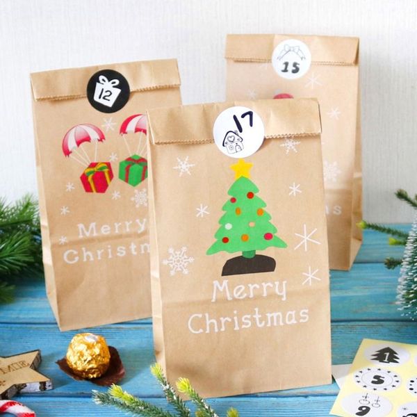 gift wrap 24 sets candy bags with stickers xmas guests packaging box christmas decor
gift wrap 24 sets candy bags with stickers xmas guests packaging box christmas decor