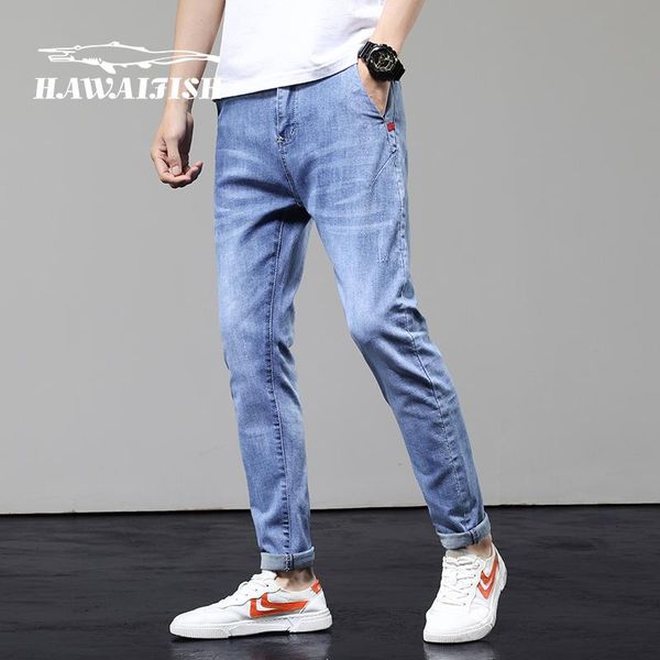 men's jeans pants spring summer cotton denim hip hop slack bottom joggers streetwear male, Blue
men's jeans pants spring summer cotton denim hip hop slack bottom joggers streetwear male, Blue