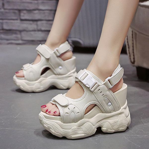 sandals female ins-music tide fairy wind high heel 2021 summer wild thick sponge cake hidden wedge rome womens shoes 12 cm, Black
sandals female ins-music tide fairy wind high heel 2021 summer wild thick sponge cake hidden wedge rome womens shoes 12 cm, Black