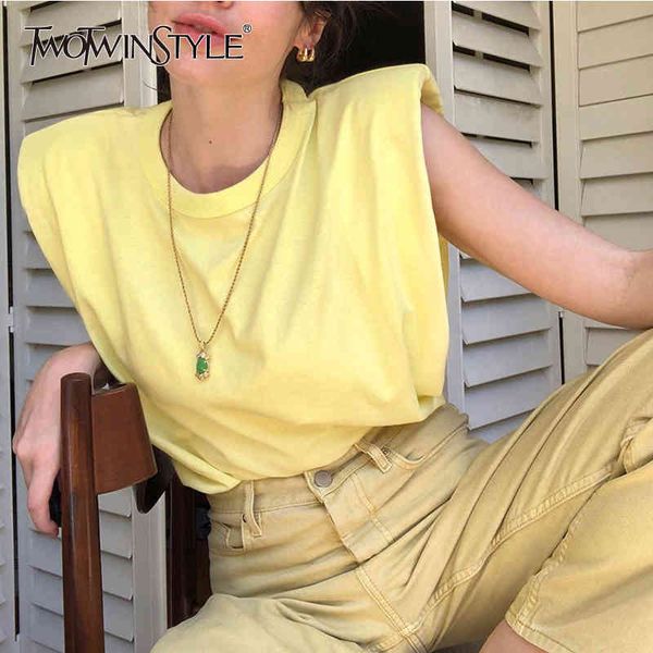 casual women's tank o neck sleeveless loose ruched streetwear vest for female fashion clothing spring 210524, White
casual women's tank o neck sleeveless loose ruched streetwear vest for female fashion clothing spring 210524, White