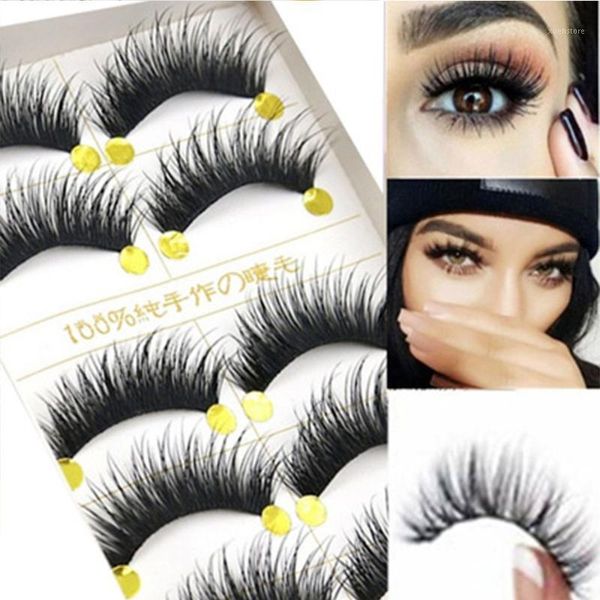 5pairs/set faux mink hair false eyelashes wispy criss-cross fluffy thick natural handmade lash cruelty-eye makeup tools1
5pairs/set faux mink hair false eyelashes wispy criss-cross fluffy thick natural handmade lash cruelty-eye makeup tools1