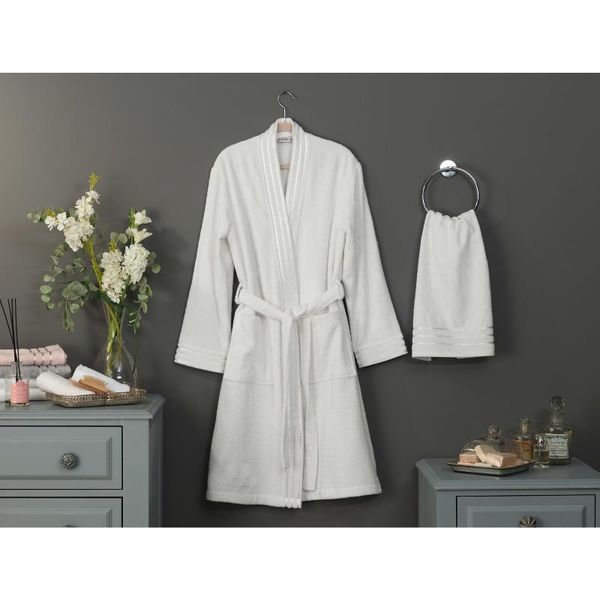 towel eliza kimono floss-bordered women's bathrobe set - ecru
towel eliza kimono floss-bordered women's bathrobe set - ecru
