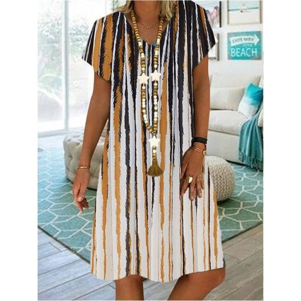 casual dress women plus size summer floral print short sleeve loose party elegant retro v-neck sundress vestidos dresses, Black;gray
casual dress women plus size summer floral print short sleeve loose party elegant retro v-neck sundress vestidos dresses, Black;gray