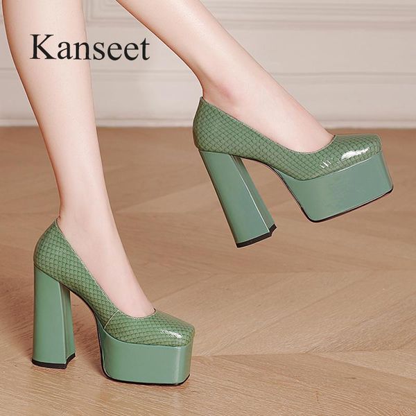 dress shoes kanseet 2021 autumn cow patent leather women's pumps party office lady super thick high heels slip-on platform female, Black
dress shoes kanseet 2021 autumn cow patent leather women's pumps party office lady super thick high heels slip-on platform female, Black