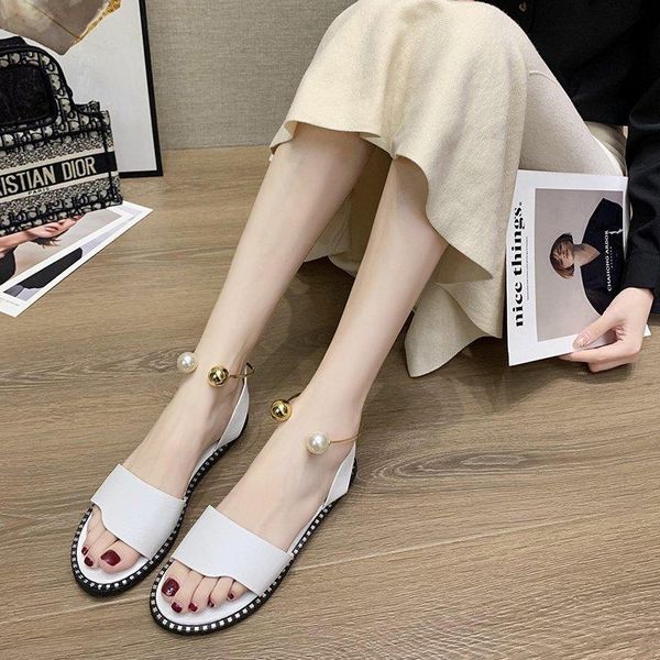 summer fairy style sandals female ins tide students korean version of all-match flat shoes evening wind, Black
summer fairy style sandals female ins tide students korean version of all-match flat shoes evening wind, Black