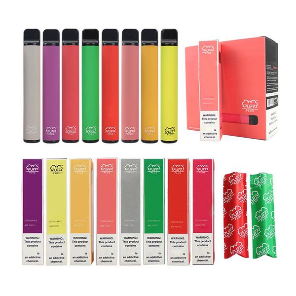 Factory Price PUFF Bar PLUS Disposable cigarettes Device 800+ Puffs Vape Pen empty Pod Kit Battery 3.2ml Pre-Filled Bang xxl lush flow
Factory Price PUFF Bar PLUS Disposable cigarettes Device 800+ Puffs Vape Pen empty Pod Kit Battery 3.2ml Pre-Filled Bang xxl lush flow