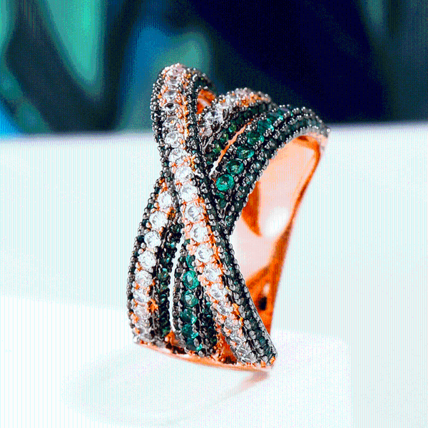 wedding rings godki luxury crossover with green micro cubic zircon for women engagement party jewelry high quality, Slivery;golden
wedding rings godki luxury crossover with green micro cubic zircon for women engagement party jewelry high quality, Slivery;golden
