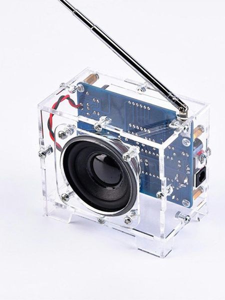 computer speakers radio diy kit mini tea5767 fm receiver dc led digital display speaker antenna transparent shell
computer speakers radio diy kit mini tea5767 fm receiver dc led digital display speaker antenna transparent shell
