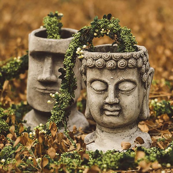garden mysterious easter island moai head statue yard balcony vase home decor buddhism flower pot decorations
garden mysterious easter island moai head statue yard balcony vase home decor buddhism flower pot decorations