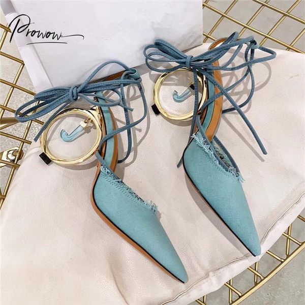 sandals prowow fashion style black red canvas women summer pointed toe lace up round high heel ladies party shoes woman
sandals prowow fashion style black red canvas women summer pointed toe lace up round high heel ladies party shoes woman