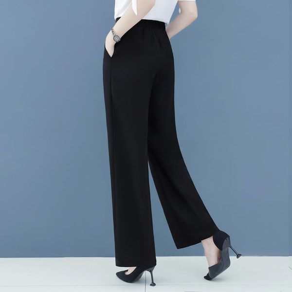 women's pants & capris 2021 formal adjustable for women office lady style black work wear wide leg drilling loop trousers business desi, Black;white
women's pants & capris 2021 formal adjustable for women office lady style black work wear wide leg drilling loop trousers business desi, Black;white
