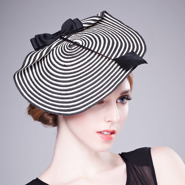 hats capssmart straw woven headdress british black and white striped bailey girl, Blue;gray
hats capssmart straw woven headdress british black and white striped bailey girl, Blue;gray