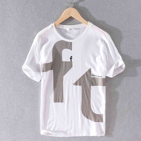 men's t-shirts summer printed short-sleeved linen t-shirt japanese style retro loose shirt for men trendy white t shirts male hztc, White;black
men's t-shirts summer printed short-sleeved linen t-shirt japanese style retro loose shirt for men trendy white t shirts male hztc, White;black