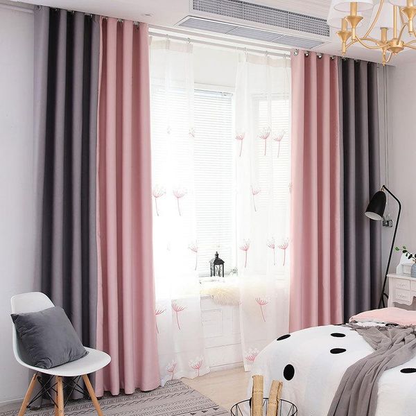 simple solid color window curtain full shade northern european blackout curtains for living room bedroom dining & drapes
simple solid color window curtain full shade northern european blackout curtains for living room bedroom dining & drapes