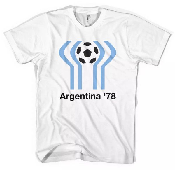 NEW World Cup Logo's Argentina 78 Football Unisex T-Shirt All Sizes Colours, White;black
NEW World Cup Logo's Argentina 78 Football Unisex T-Shirt All Sizes Colours, White;black