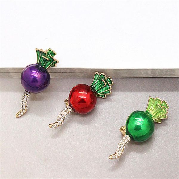 pins, brooches 3 color radish gold-color enamel plant brooch cute badge lapel pins shiny crystal men women kids sweater costume clips, Gray
pins, brooches 3 color radish gold-color enamel plant brooch cute badge lapel pins shiny crystal men women kids sweater costume clips, Gray