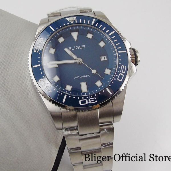 wristwatches bliger blue mechanical men watch sapphire glass steel band miyota movement wristwatch, Slivery;brown
wristwatches bliger blue mechanical men watch sapphire glass steel band miyota movement wristwatch, Slivery;brown