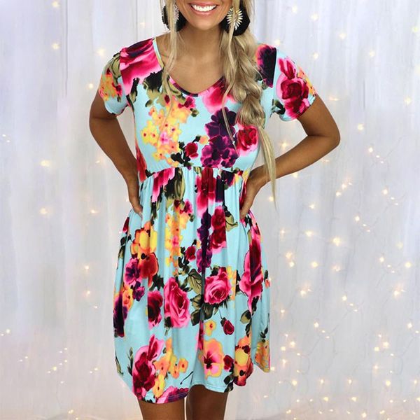women's swimwear dresses for women 2021 maxi o-neck summer short sleeve flower print draw back beach mid dress leisure elegant sukienki, White;black
women's swimwear dresses for women 2021 maxi o-neck summer short sleeve flower print draw back beach mid dress leisure elegant sukienki, White;black