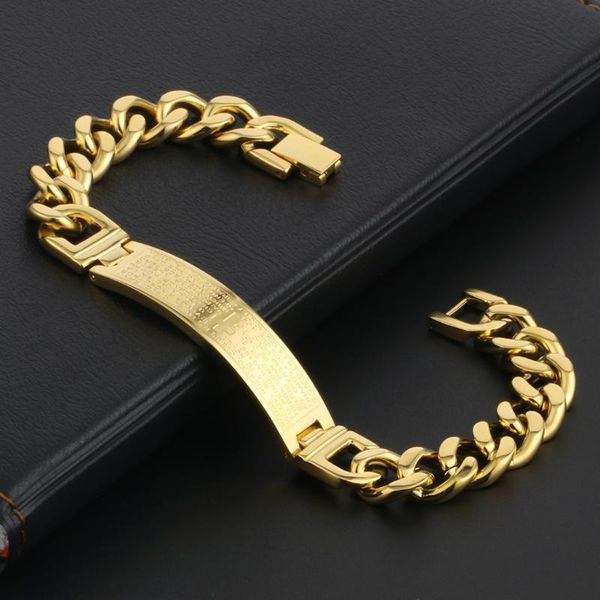 gold color chain bracelet jewelry for men stainless steel christ bible cross bracelets wholesale drop sl017 link,, Black
gold color chain bracelet jewelry for men stainless steel christ bible cross bracelets wholesale drop sl017 link,, Black