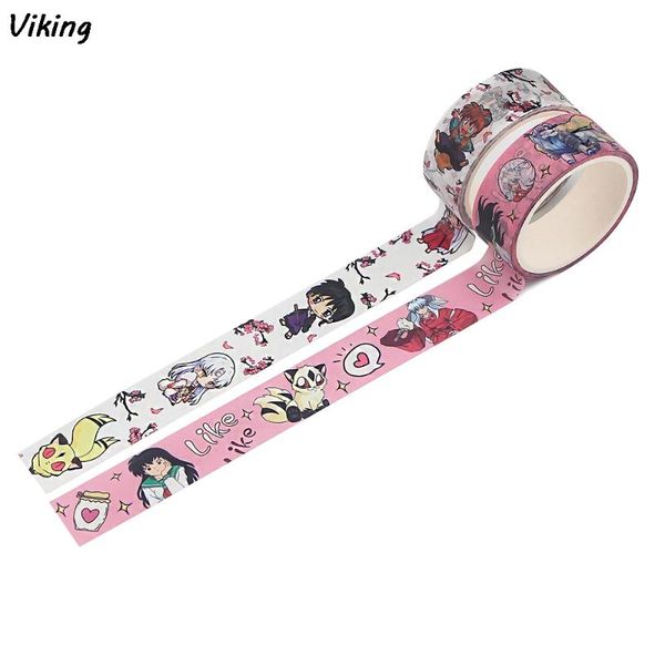 gift wrap 10pcs/lot g1217 15mmx5m fashion anime washi tape paper diy decorative adhesive stationery cool masking tapes supplies 
gift wrap 10pcs/lot g1217 15mmx5m fashion anime washi tape paper diy decorative adhesive stationery cool masking tapes supplies