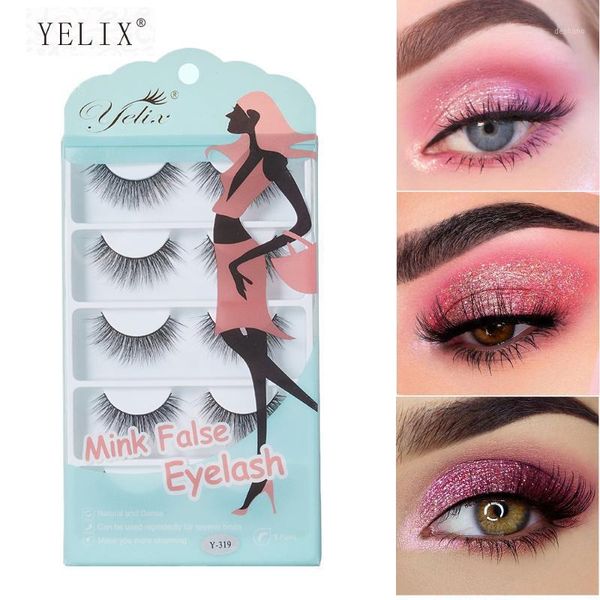 yelix 5 pairs false eyelashes natural makeup 3d mink lashes long wispy /natural/fluffy reusable eye faux cils1
yelix 5 pairs false eyelashes natural makeup 3d mink lashes long wispy /natural/fluffy reusable eye faux cils1