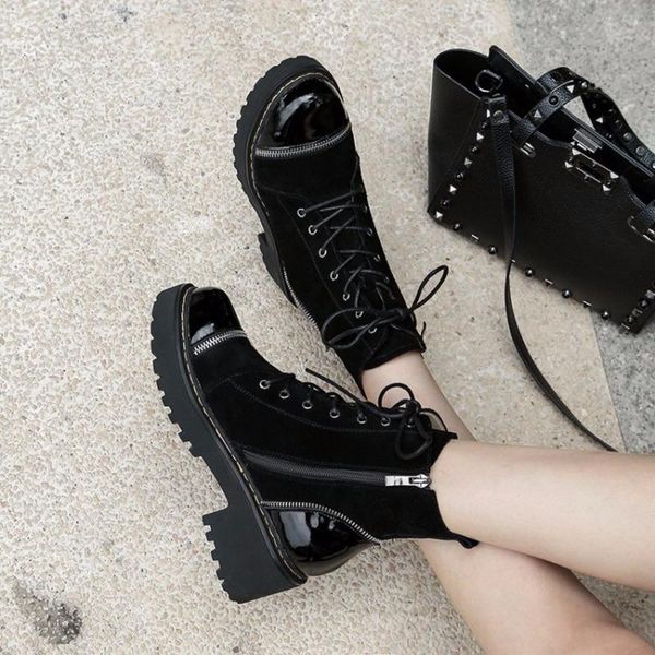 boots locomotive ankle women's 2021 spring and autumn british-style black lace-up shoes women
boots locomotive ankle women's 2021 spring and autumn british-style black lace-up shoes women