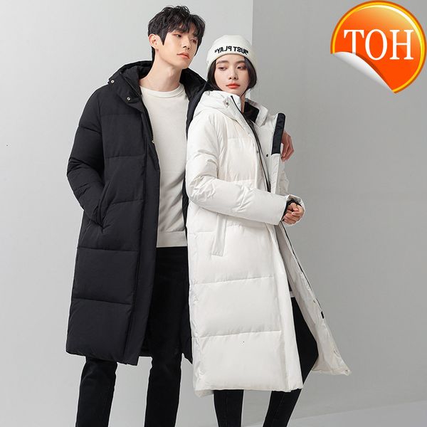 men/women down jacket long parka coat 86% white duck men winter outwear hooded new fashion overcoat, Black
men/women down jacket long parka coat 86% white duck men winter outwear hooded new fashion overcoat, Black