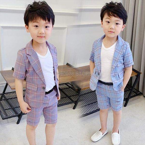 boys summer formal suit blazer shorts 2pcs clothing set gentleman kids wedding dress enfant garcon mariage party wear, White
boys summer formal suit blazer shorts 2pcs clothing set gentleman kids wedding dress enfant garcon mariage party wear, White