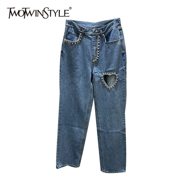 casual patchwork diamonds denim pant for women high waist hollow out full length straight jeans female spring style 210521, Blue
casual patchwork diamonds denim pant for women high waist hollow out full length straight jeans female spring style 210521, Blue