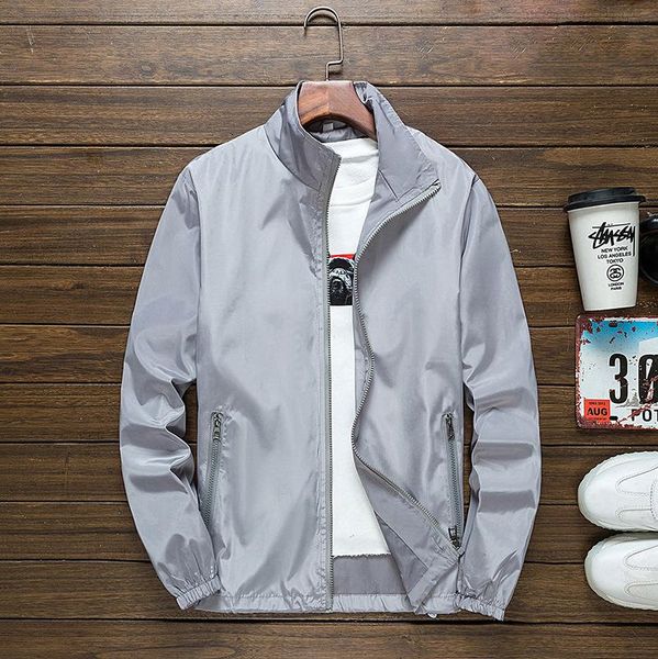 men's jackets 2021 spring autumn jacket light-weight windbreaker korean style waterproof casual bomber male zipper coat, Black;brown
men's jackets 2021 spring autumn jacket light-weight windbreaker korean style waterproof casual bomber male zipper coat, Black;brown