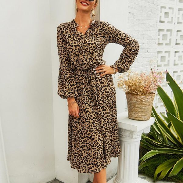 casual dresses spring autumn vintage long sleeve dress women elegant leopard fashion loose slim fit party office ladies style maxi, Black;gray
casual dresses spring autumn vintage long sleeve dress women elegant leopard fashion loose slim fit party office ladies style maxi, Black;gray