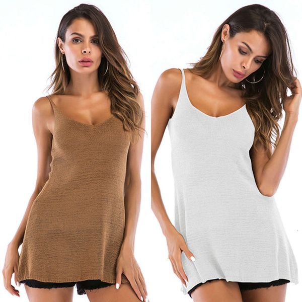 two piece dress suspender waistcoat, women's fashion, loose versatile knitting, high waist, slim and summer, White
two piece dress suspender waistcoat, women's fashion, loose versatile knitting, high waist, slim and summer, White
