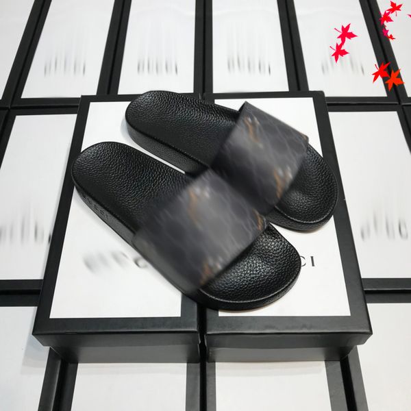 2021 slipper designer slide summer sandals fashion men beach indoor flat flip flops leather luxurys shoes mens slippers with box size 39-45, Black
2021 slipper designer slide summer sandals fashion men beach indoor flat flip flops leather luxurys shoes mens slippers with box size 39-45, Black