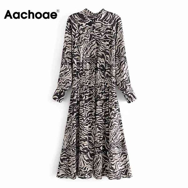 aachoae autumn spring zebra print midi dress o neck casual shirt dress lady batwing sleeve pleated dress sundress vestidos mujer 210413, Black;gray
aachoae autumn spring zebra print midi dress o neck casual shirt dress lady batwing sleeve pleated dress sundress vestidos mujer 210413, Black;gray