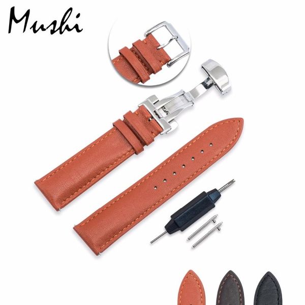 watch bands ms strap quick release calfskin genuine leather band with butterfly pin buckle 18 20 22 mm bracelet men women, Black;brown
watch bands ms strap quick release calfskin genuine leather band with butterfly pin buckle 18 20 22 mm bracelet men women, Black;brown