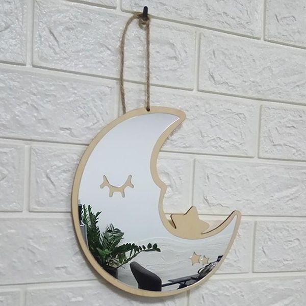 mirrors nordic style mirror sticker home wood acrylic decoration cartoon wall camera props kids 2021 room q50 
mirrors nordic style mirror sticker home wood acrylic decoration cartoon wall camera props kids 2021 room q50
