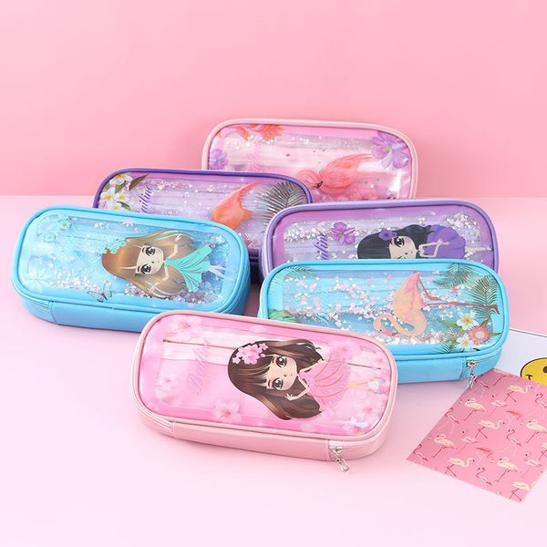 pencil creative cartoon flamingo in oil quicksand case children's stationery case student supplies case
pencil creative cartoon flamingo in oil quicksand case children's stationery case student supplies case